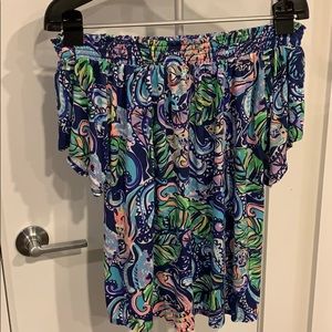 NWOT Lilly Pulitzer Off The Shoulder Top
